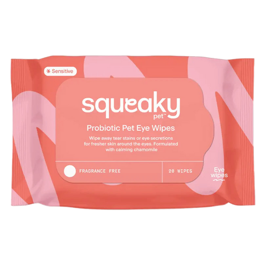 Squeaky – Probiotic Pet Eye Wipes