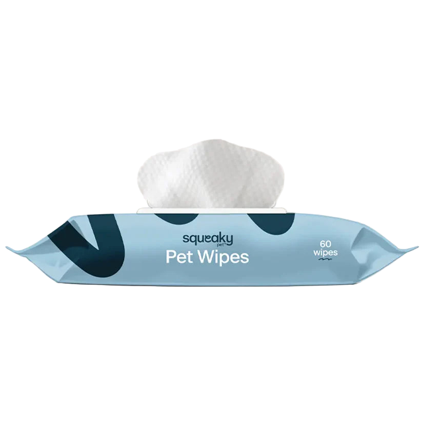 Squeaky – Probiotic Pet Wipes – Scented