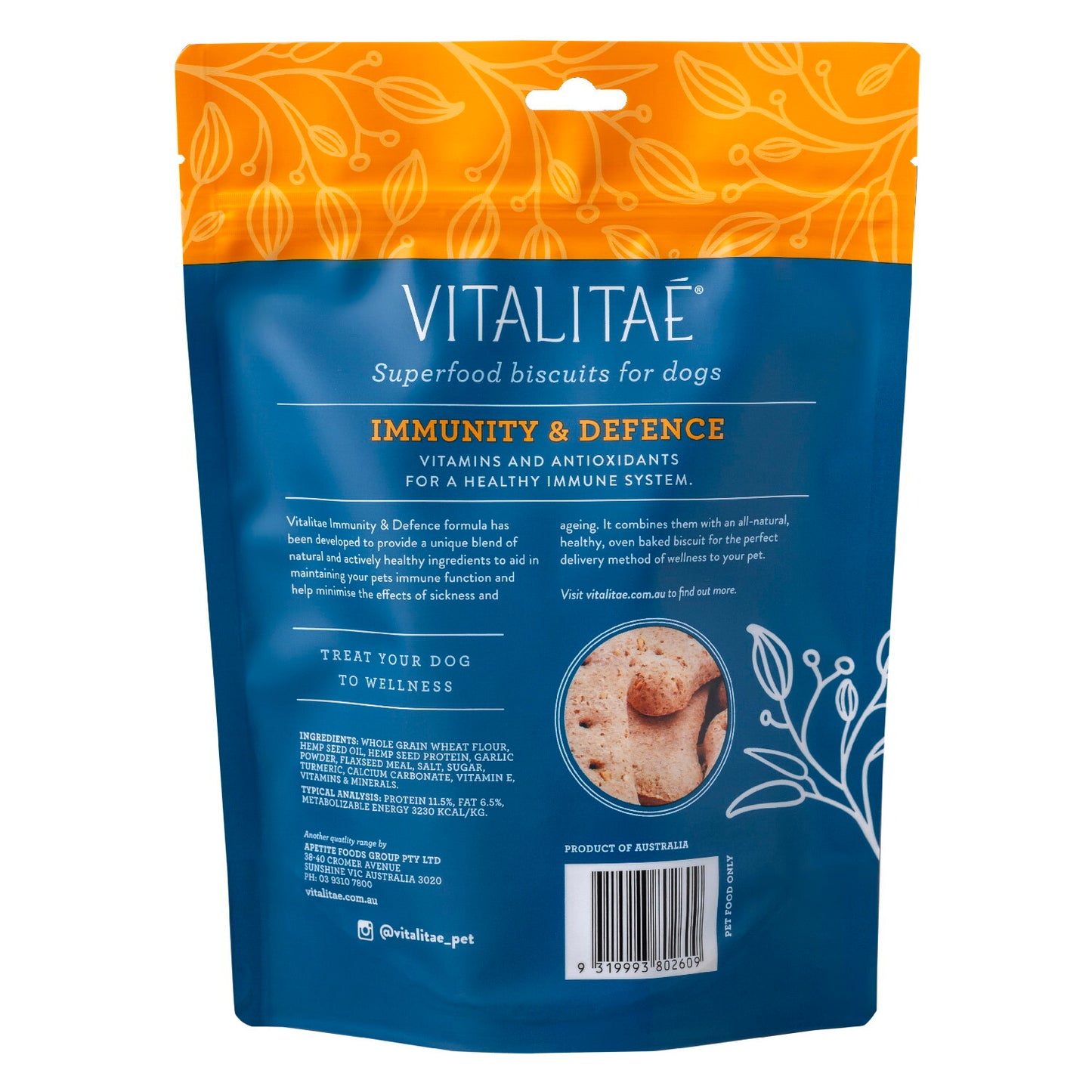Vitalitae – Superfood Jerky/Biscuits for Dogs – Immunity & Defense - Barkn Bargains