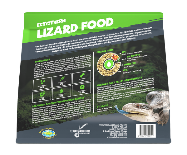 Vetafarm – Ectotherm Lizard Food