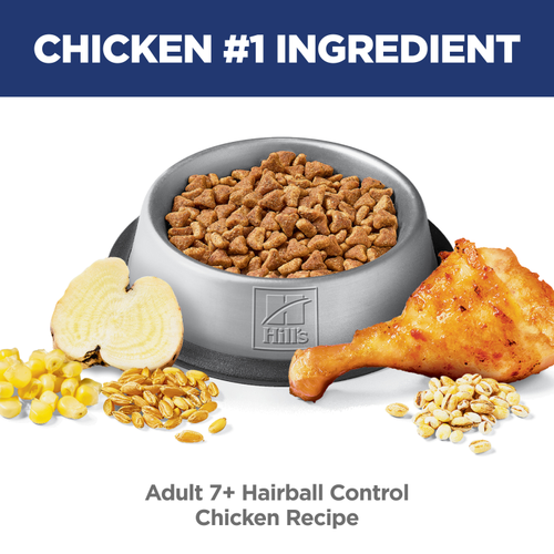 Hill’s – Science Diet – Adult Cat (7+) – Hairball Control