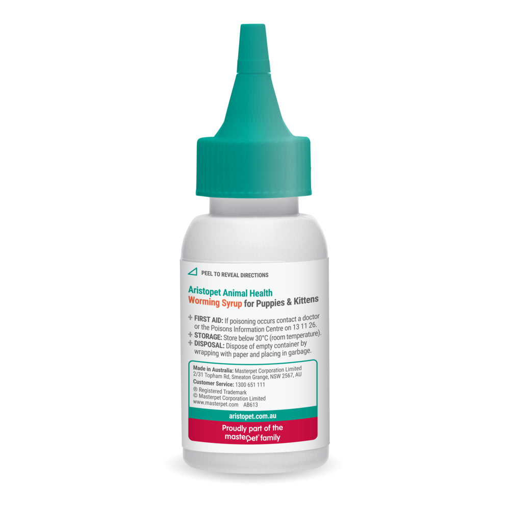 Aristopet Worming Syrup for Puppies & Kittens