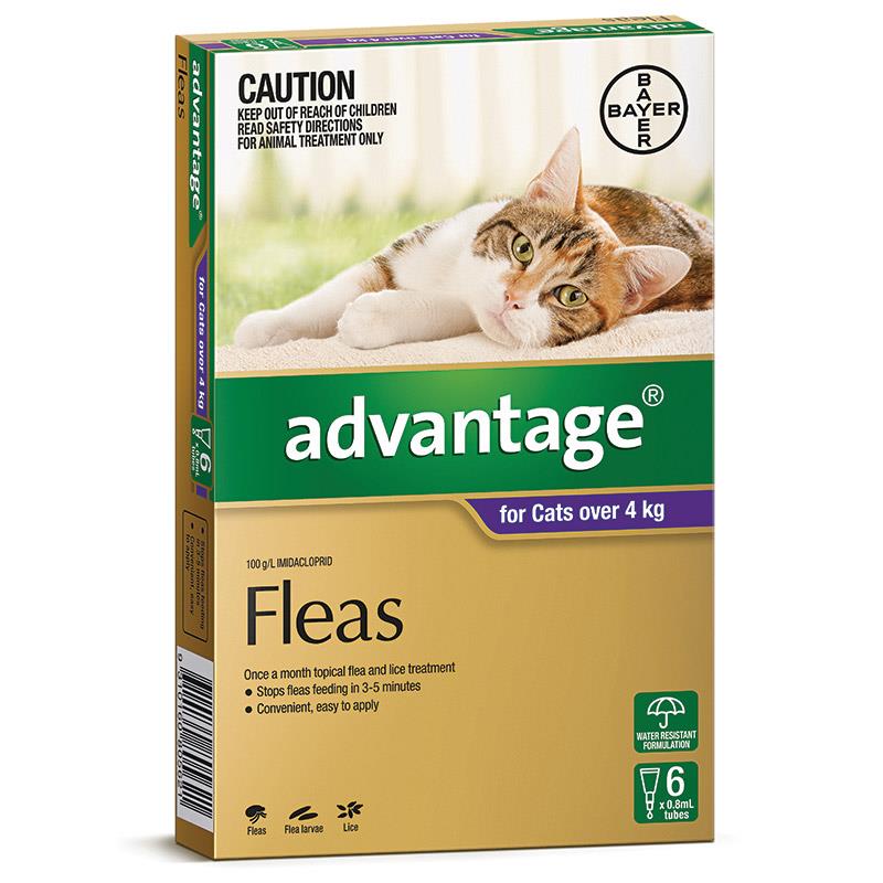 Advantage Fleas – Cats over 4kg