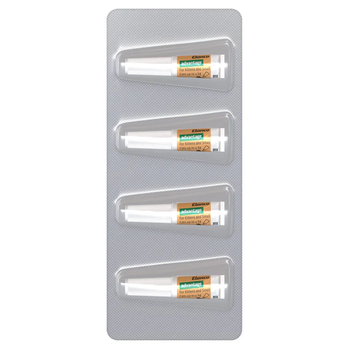 Advantage – Fleas – Kittens & Small Cats up to 4kg