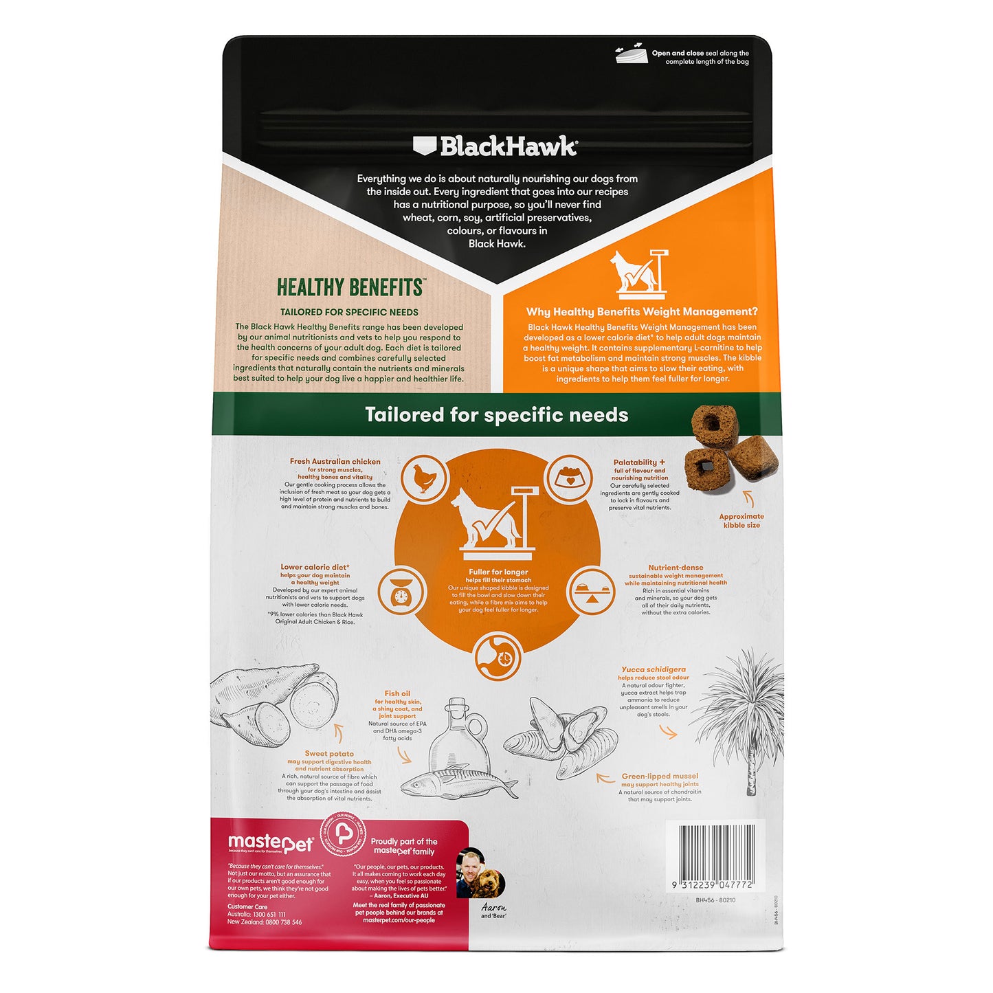 Black Hawk – Adult Dog – Healthy Benefits – Weight Management