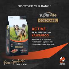 Supervite Gold Label – Adult Dog – Active Kangaroo