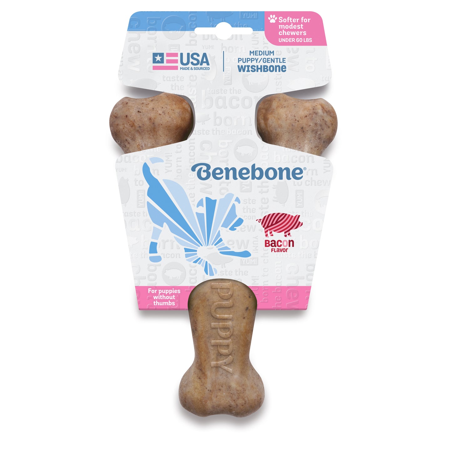 Benebone – Puppy Bacon Wishbone