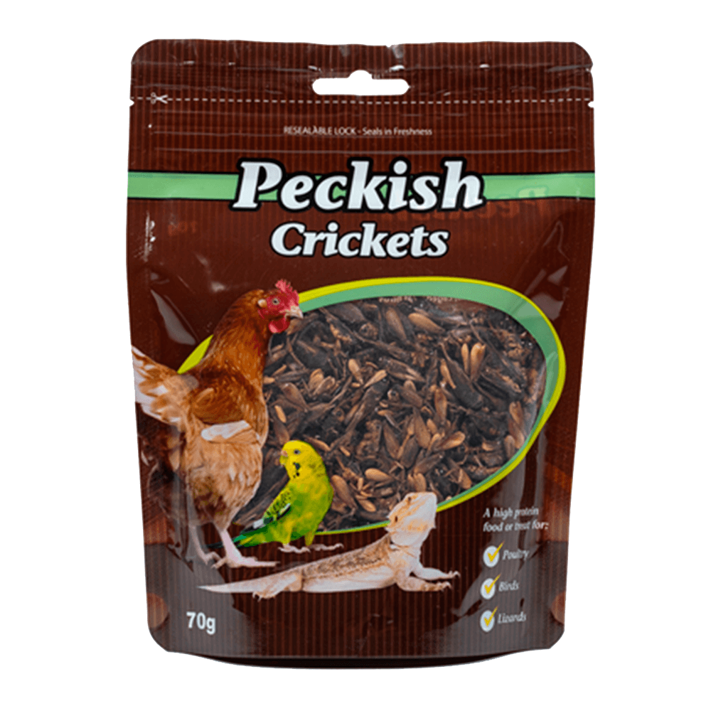 Peckish – Crickets - Barkn Bargains