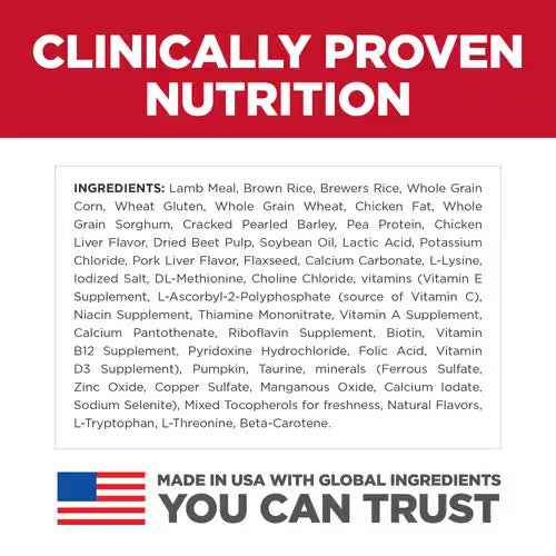 Hill’s – Science Diet – Adult Dog (1-6) – Small Paws – Lamb & Rice