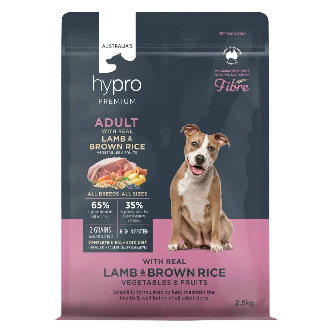 Hypro Premium – Adult Dog – Lamb & Brown Rice