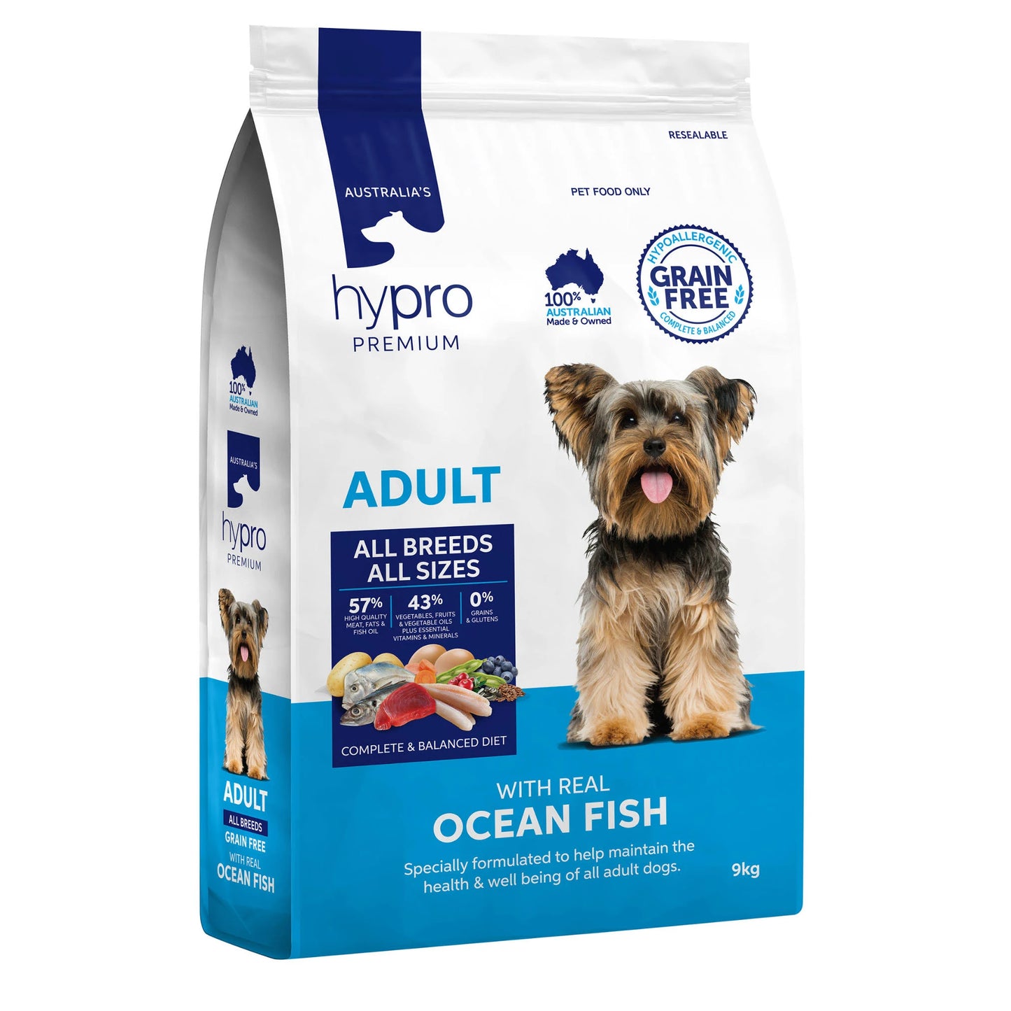 Hypro Premium – Adult Dog – GRAIN FREE – Ocean Fish
