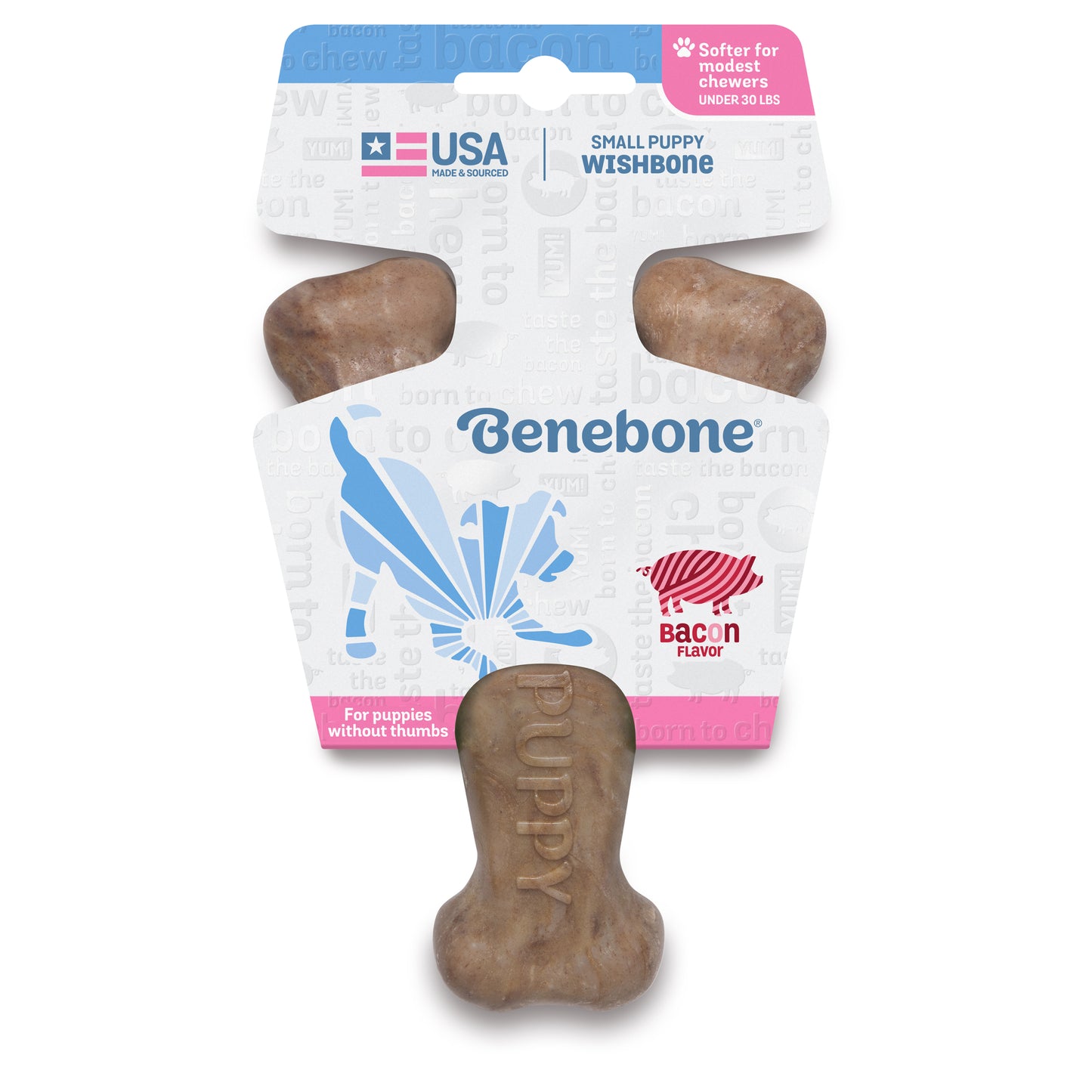 Benebone – Puppy Bacon Wishbone