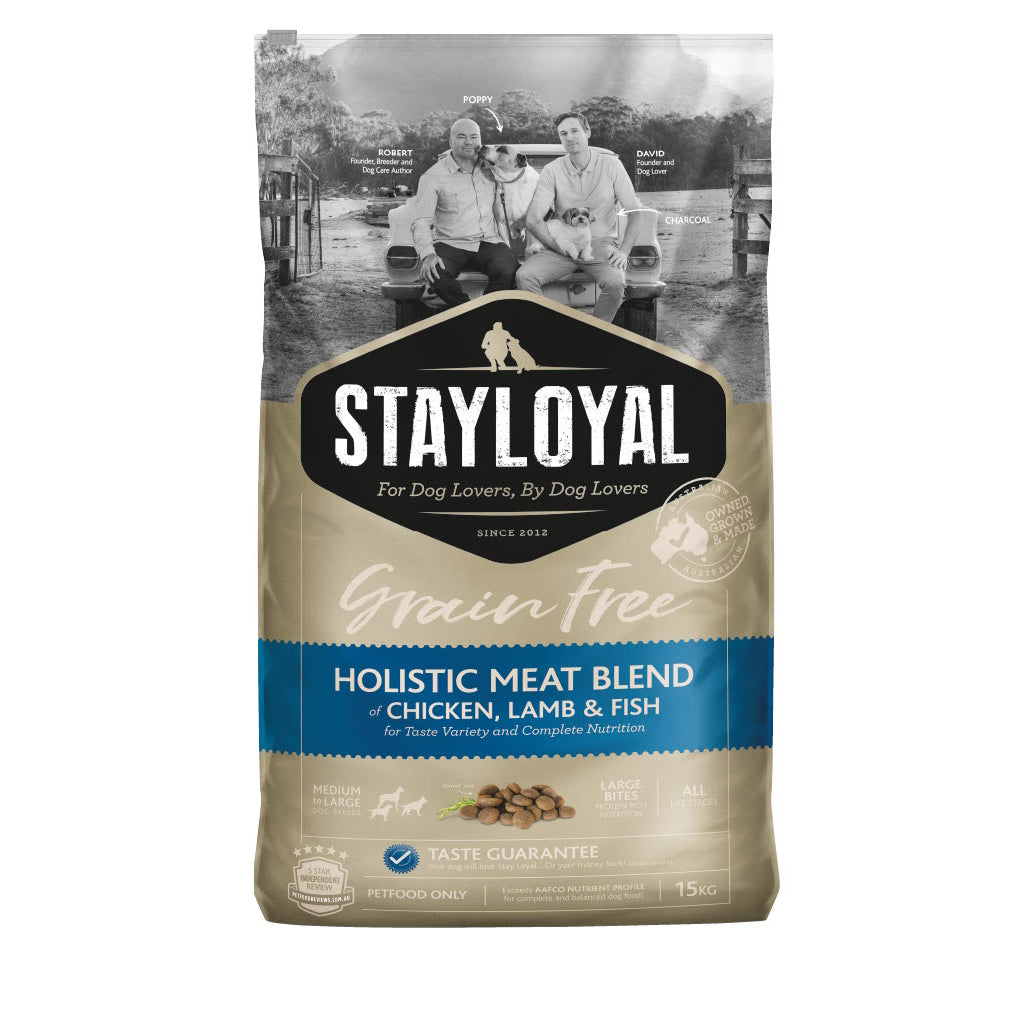 Stay Loyal – Holistic Meat Blend of Chicken, Lamb & Fish – GRAIN FREE