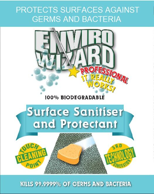 Enviro Wizard – Surface Sanitiser and Protectant