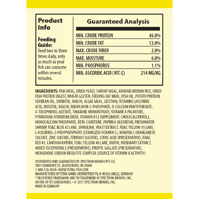Tetra – TetraColor – Tropical Flakes