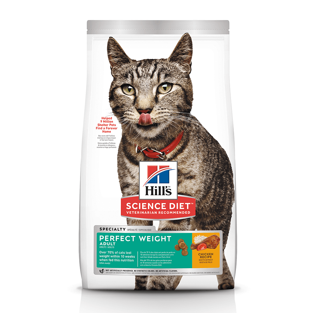 Hill’s – Science Diet – Adult Cat – Perfect Weight
