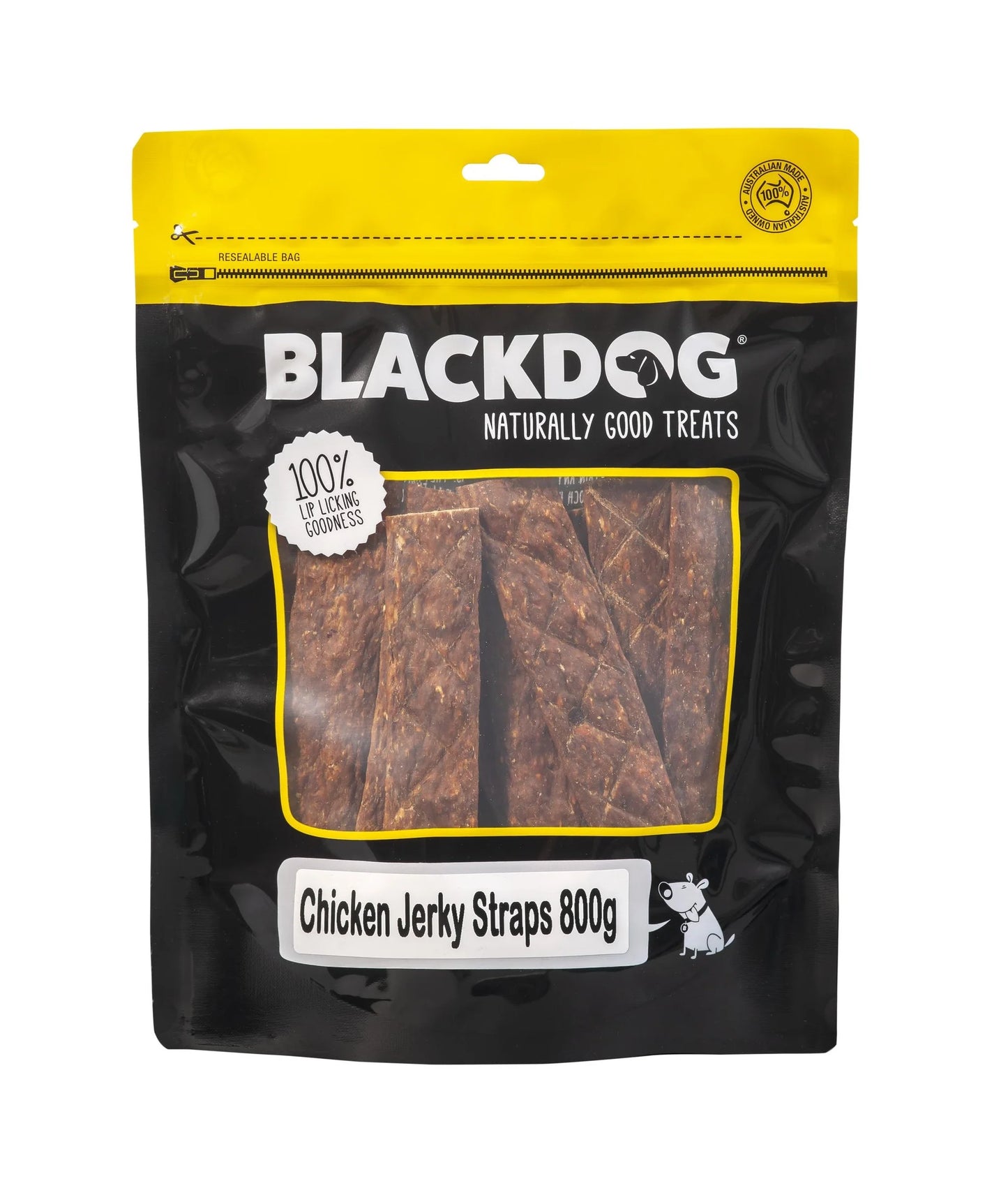 Blackdog – Chicken Jerky Straps - Barkn Bargains