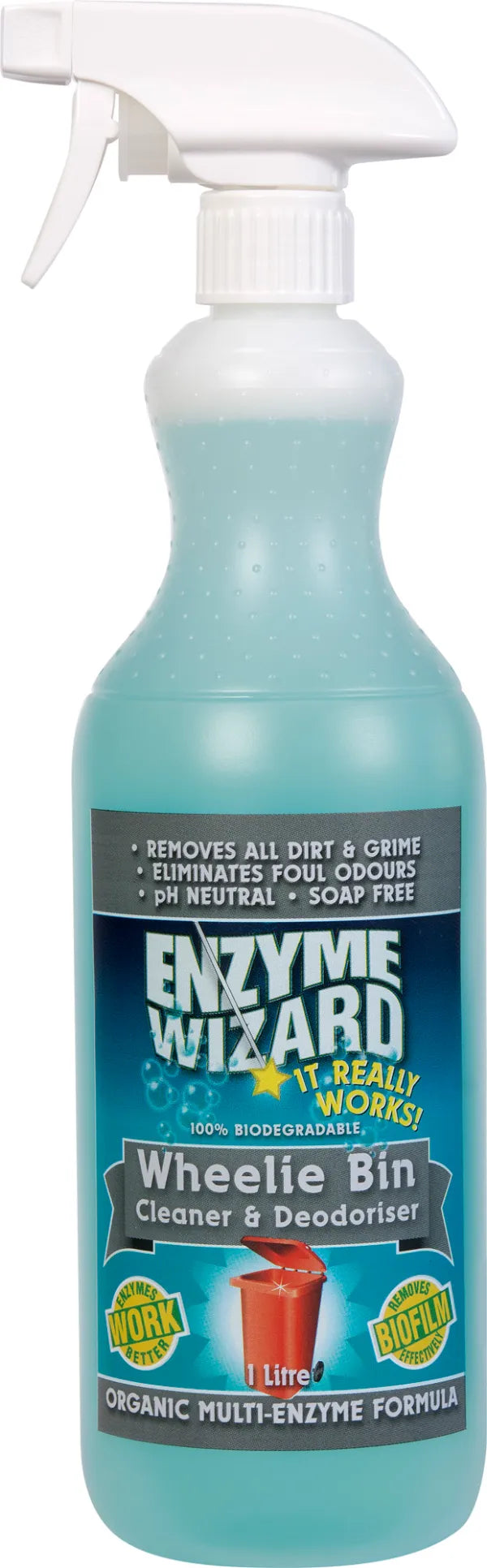 Enzyme Wizard – Wheelie Bin Cleaner & Deodoriser