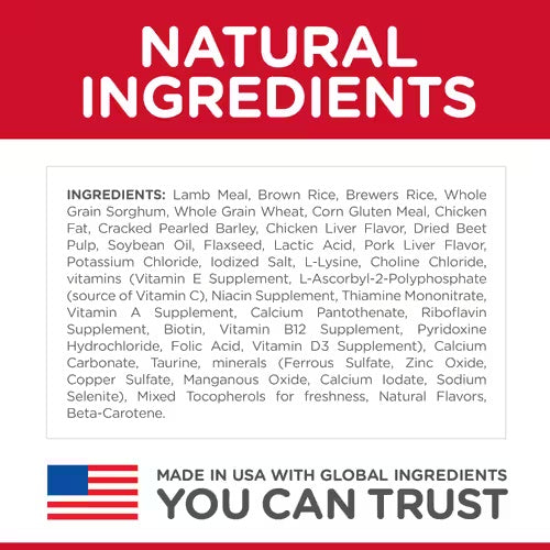 Hill’s – Science Diet – Adult Dog (1-6) – Lamb & Rice