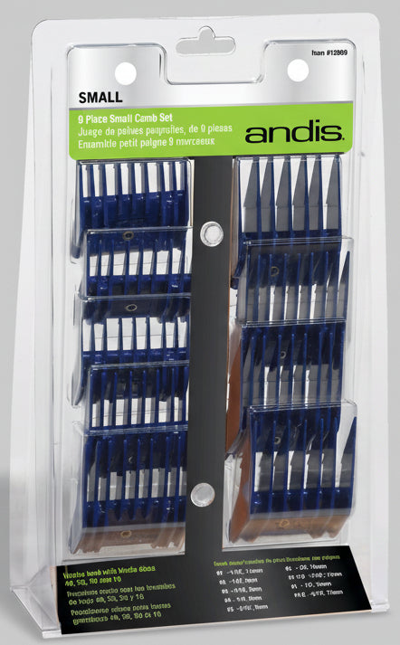 Andis – Clipper – Comb Small – 9 Piece Set