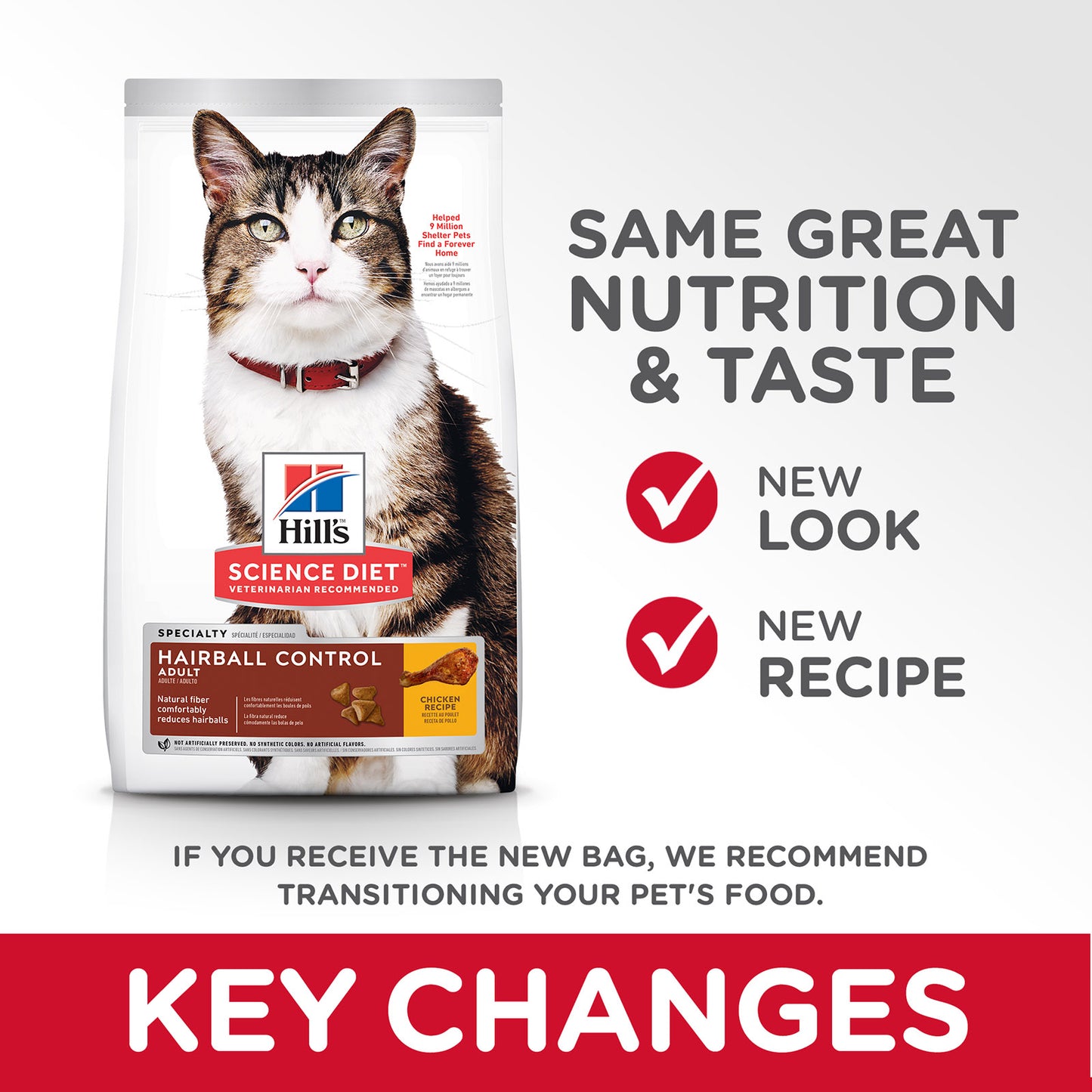 Hill’s – Science Diet – Adult Cat – Hairball Control