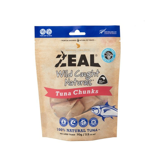 Zeal – NZ Caught Naturals – Tuna Chunks