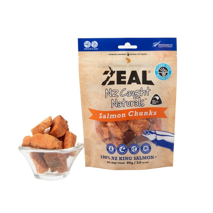 Zeal – NZ Caught Naturals – Salmon Chunks