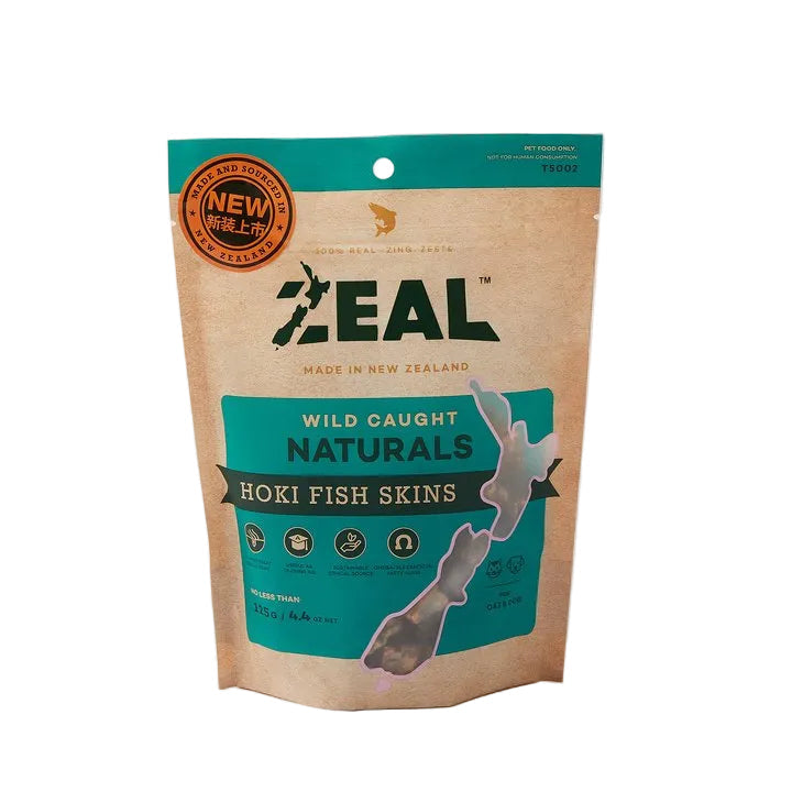 Zeal – Wild Caught Naturals – Hoki Fish Skins