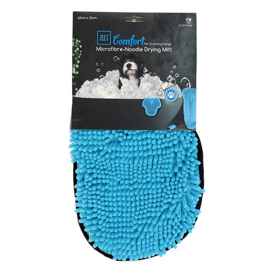ZeeZ – Comfort – Microfibre-Noodle Drying Mitt - Barkn Bargains