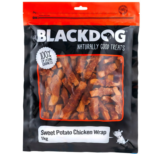 Blackdog – Sweet Potato Chicken Wrap - Barkn Bargains
