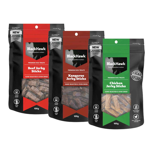 Black Hawk – Premium Dog Treats – Jerky Sticks