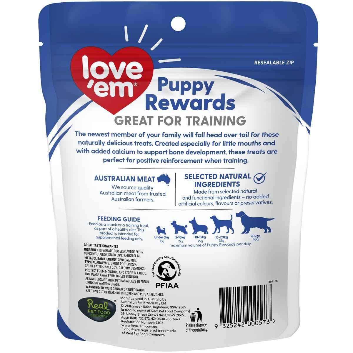 Love ‘Em – Puppy Rewards