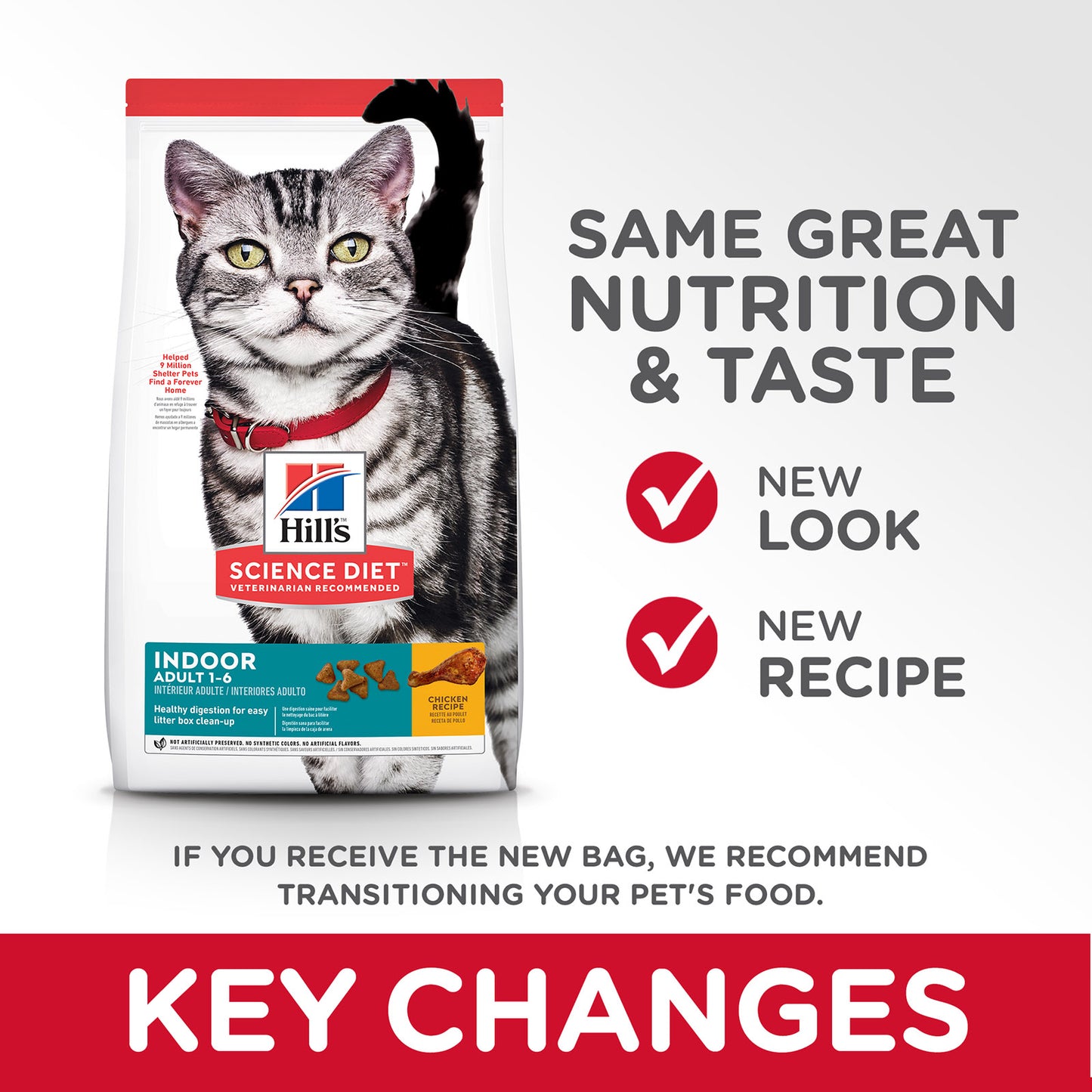 Hill’s – Science Diet – Adult Cat (1-6) – Indoor