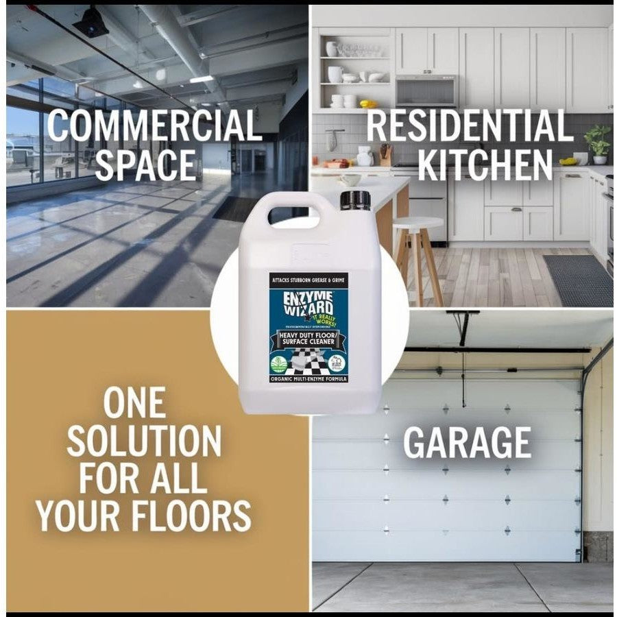 Enzyme Wizard – Heavy Duty Floor/Surface Cleaner