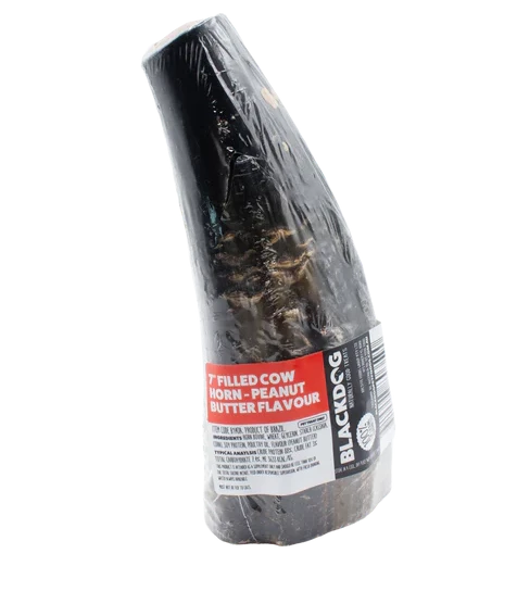 Blackdog – Filled Cow Horn – Peanut Butter Flavour