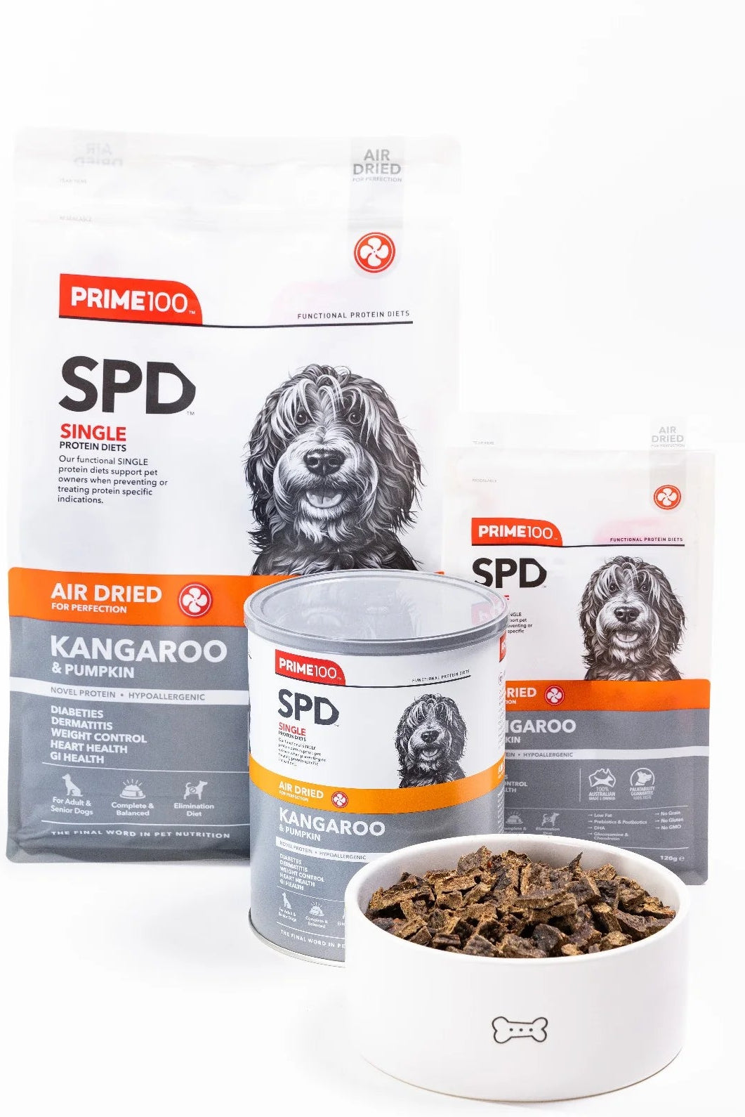 Prime100 – SPD Air Dried – Kangaroo & Pumpkin