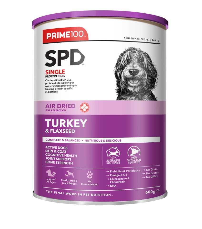 Prime100 – SPD Air Dried – Turkey & Flaxseed