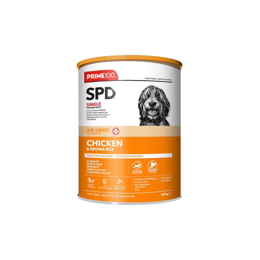 Prime100 – SPD Air Dried – Chicken & Brown Rice - Barkn Bargains