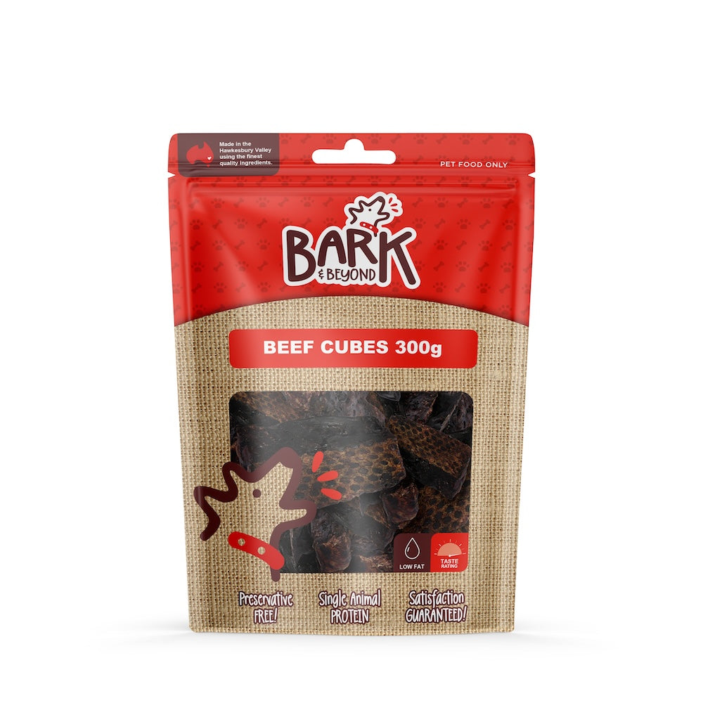 Bark & Beyond – Beef Cubes - Barkn Bargains