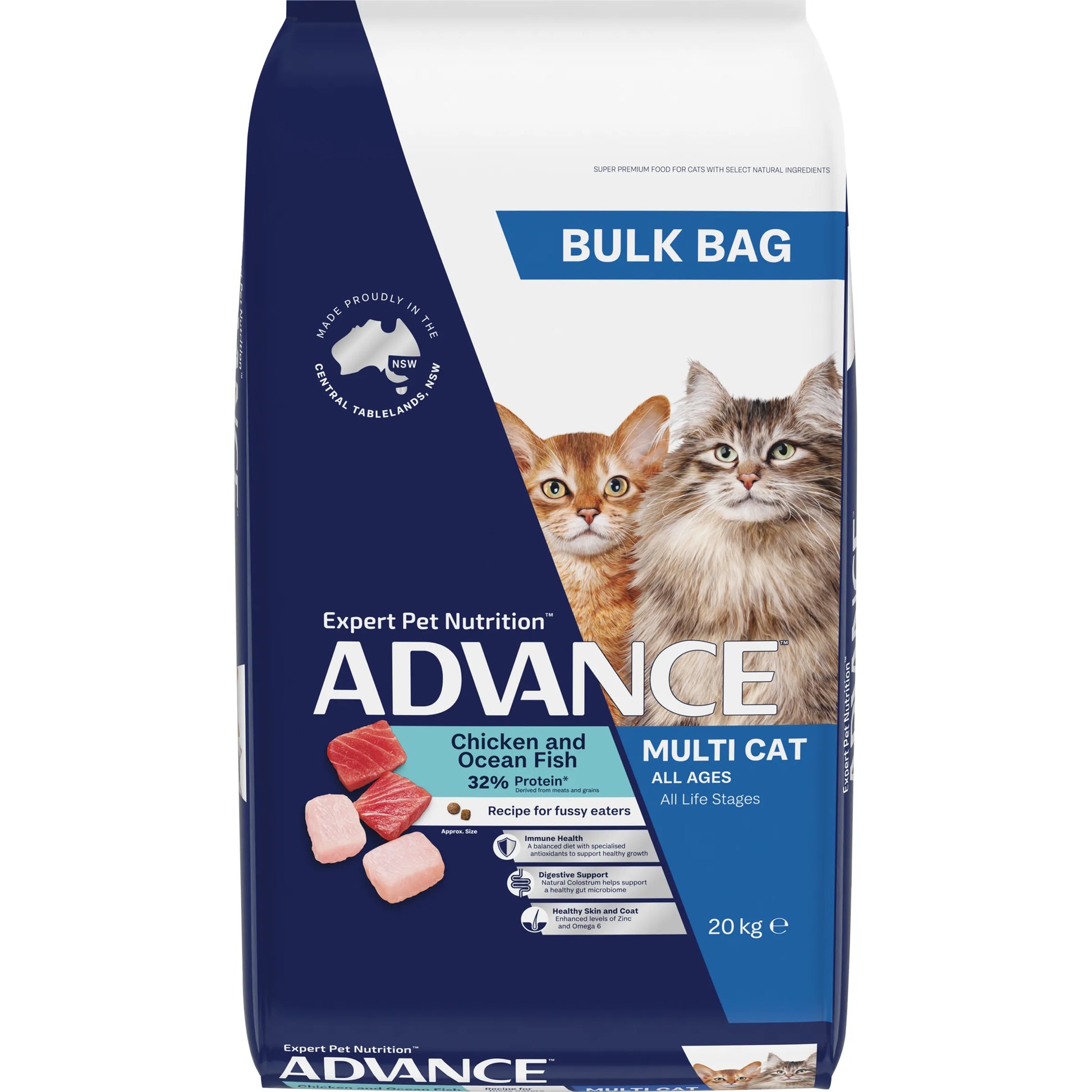 Advance – Adult Multi-Cat – Chicken & Ocean Fish - Barkn Bargains