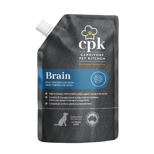 Carnivore Pet Kitchen – Meal Topper For Dogs – Brain (EXP 11/26)