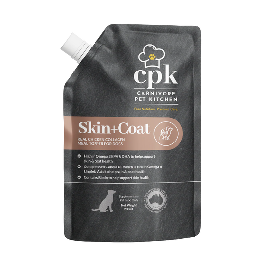 Carnivore Pet Kitchen – Meal Topper For Dogs – Skin & Coat (EXP 11/26)