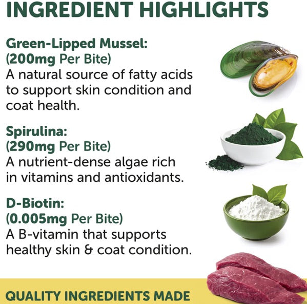 Natural Animal Solutions – Skin Health Bites