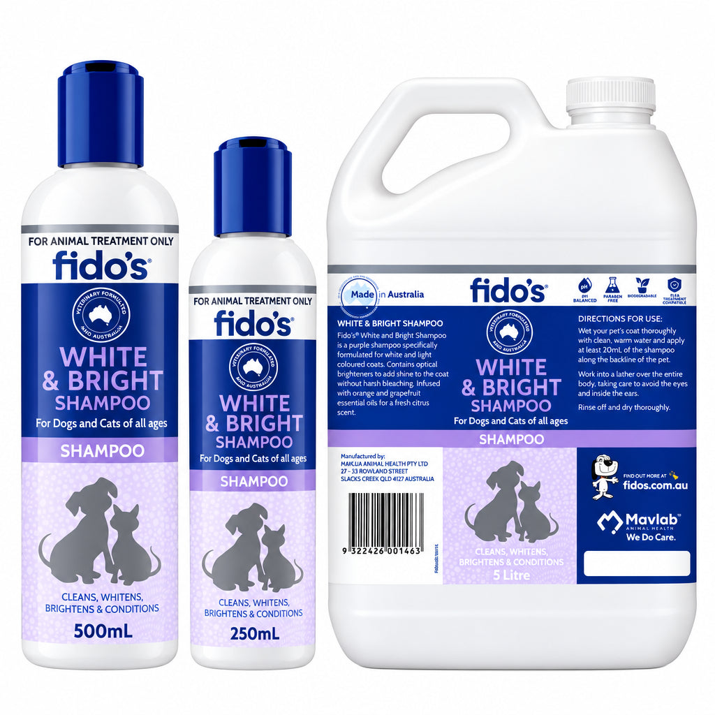 Fido’s – White & Bright Shampoo