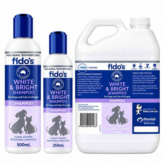 Fido’s – White & Bright Shampoo