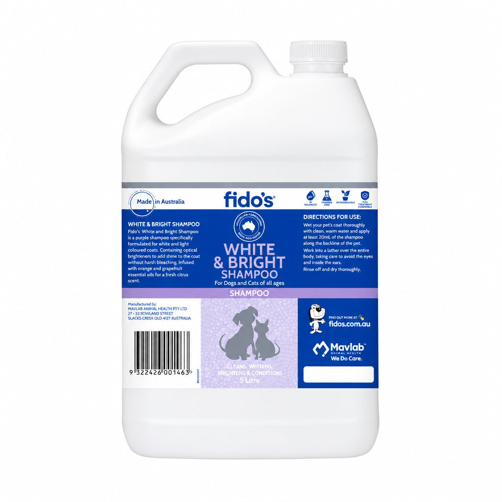 Fido’s – White & Bright Shampoo