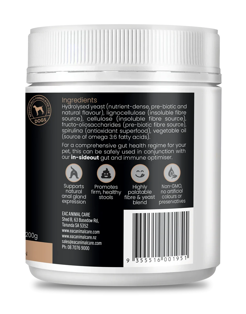 EAC Animal Care – Gut & Gland Anal Gland Expression Support for Dogs
