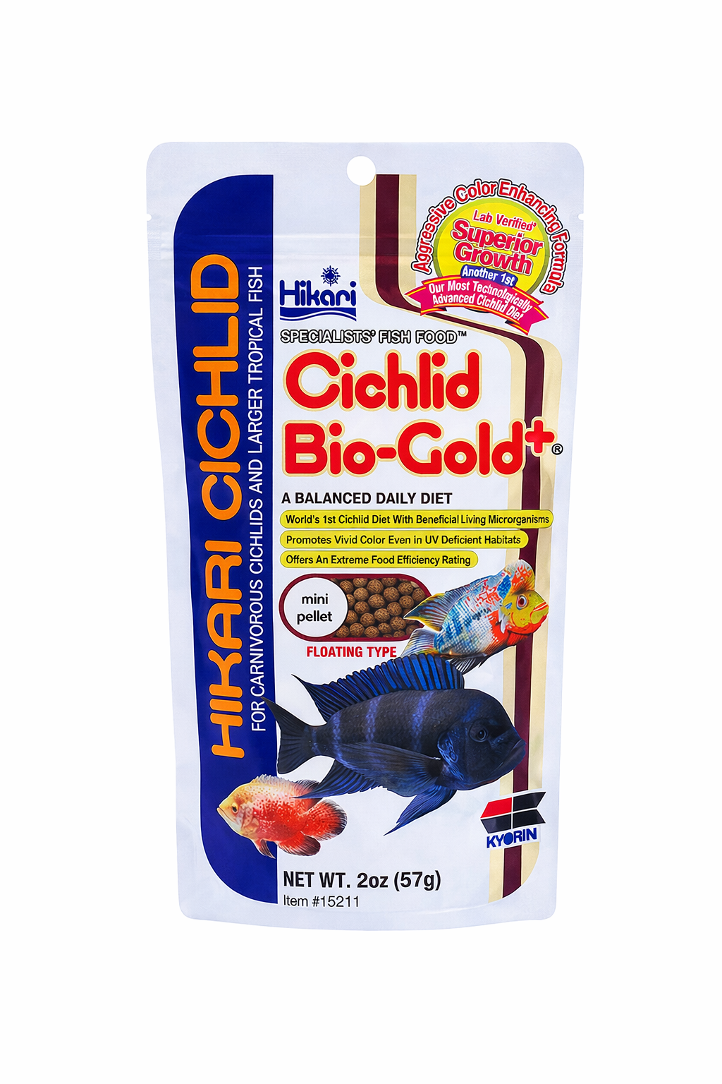 Hikari – Cichlid – Bio Gold Plus