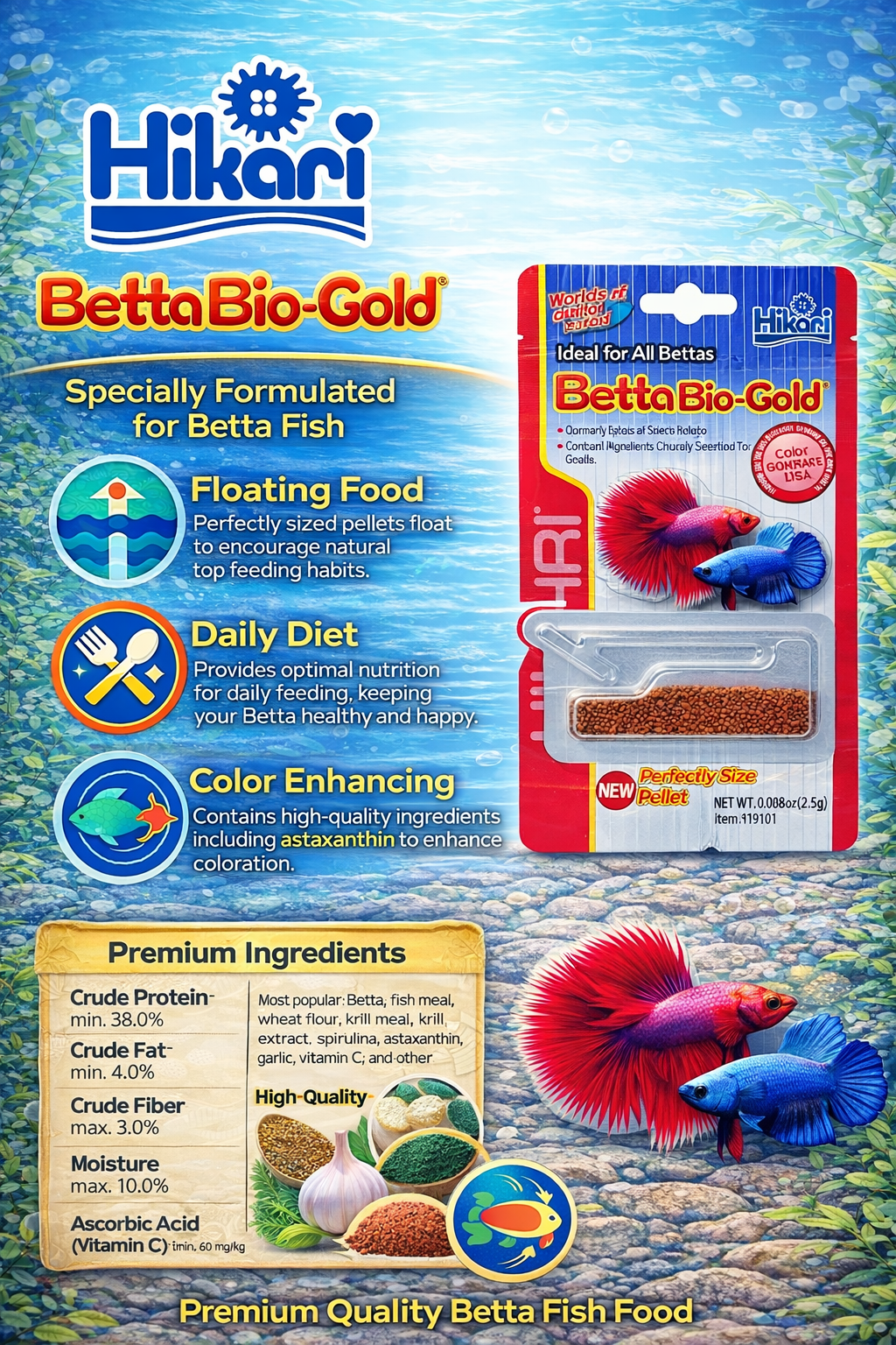 Hikari – Betta Bio-Gold