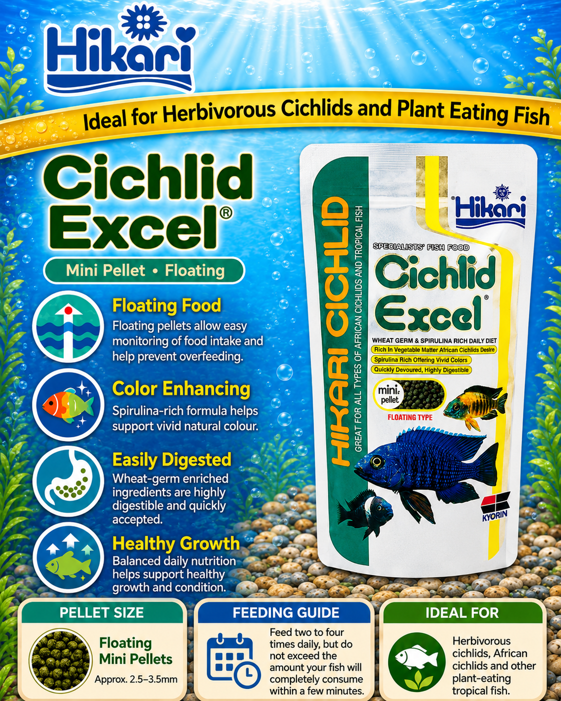 Hikari – Cichlid Excel